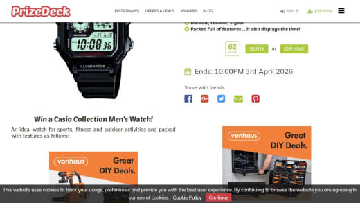 Casio Collection Men's Watch