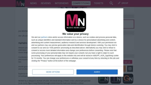 Joni Mitchell: Chords Of Inquiry Book