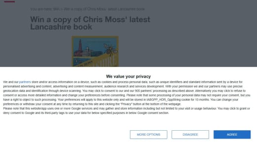 Book Copy of Lancashire:Exploring the Historic County that Made the Modern World