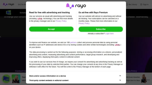 Weekend Break Package Sponsored by Subway