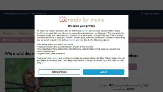 Family Ticket to Woburn Safari Park