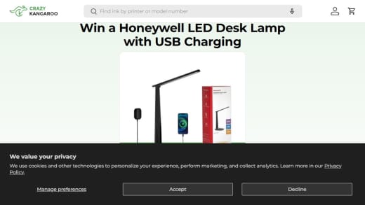 Honeywell Led Desk Lamp With Usb Charging