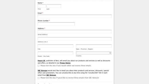 SBC Skincare Oats & Shea Collection