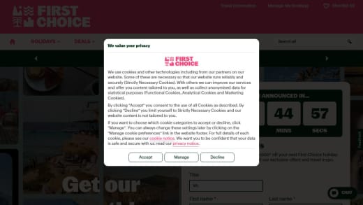 First Choice Holiday Credit