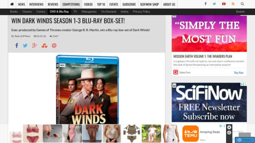 Dark Winds Season 1-3 Blu-ray Box Set