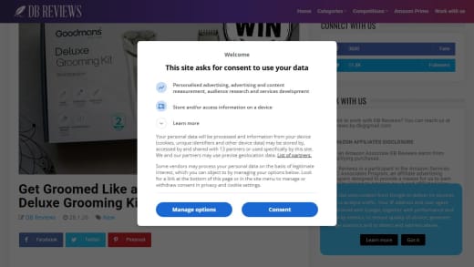 Goodmans Deluxe Rechargeable Grooming Kit