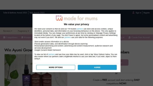 Ayumi Growth Hair Care Set