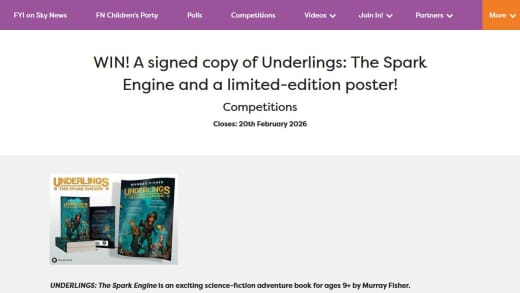 Signed Copy Of Underlings: The Spark Engine, Bookmark, And Limited-Edition Poster