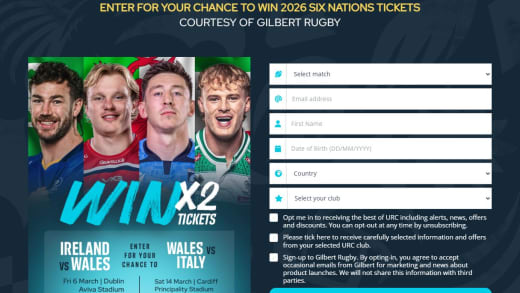 Two Rugby Match Tickets