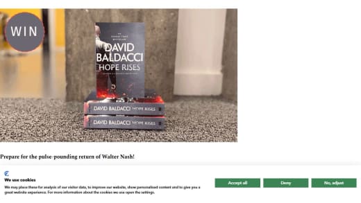 Uncorrected Proof Copy of Hope Rises