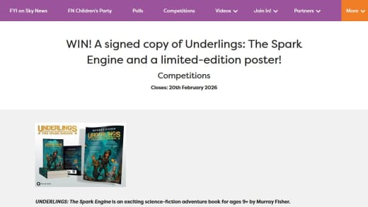 Signed Copy Of Underlings: The Spark Engine, Bookmark, And Limited-Edition Poster