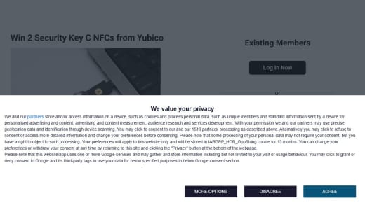 Yubico Security Key C NFC