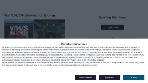 V/H/S/Halloween Blu-ray Copy