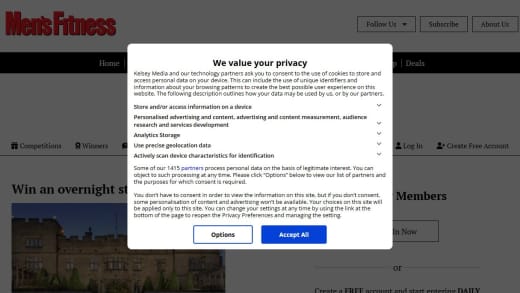 Overnight Stay At Slaley Hall