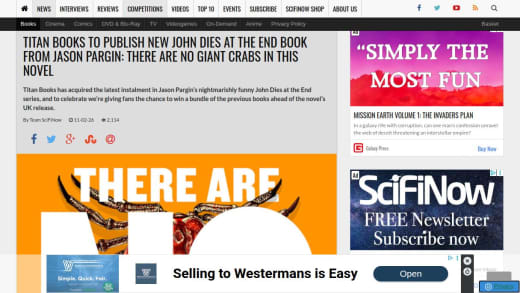 John Dies at the End Book Bundle