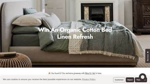 Washed Organic Cotton Bed Linen Set