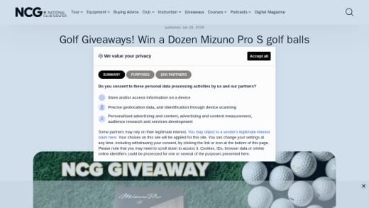 Dozen Mizuno Pro S Golf Balls