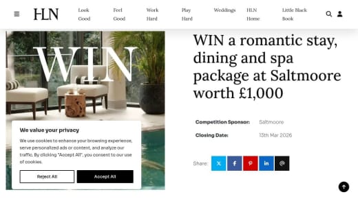 Romantic Stay, Dining, and Spa Package