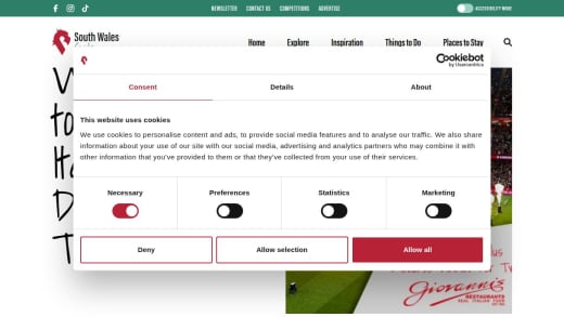 Six Nations Tickets and Dinner Experience