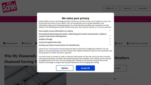 Diamond Jewellery Set