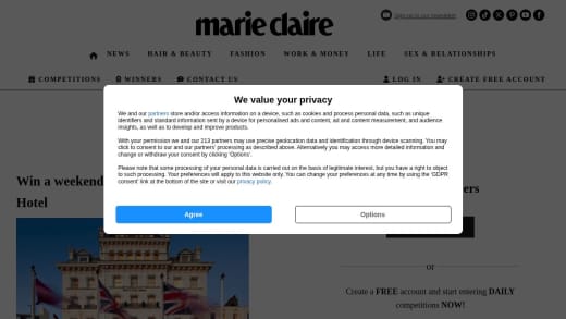 Weekend Stay and Dinner for Two at Mercure Brighton Seafront Hotel