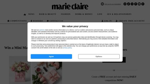 Makeover, Floral Bouquet, and Beauty Gift Set