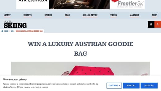 Luxury Austrian Goodie Bag