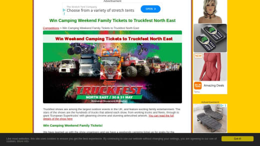 Family Camping Weekend Ticket