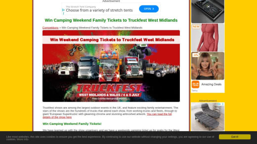 Family Camping Weekend Ticket