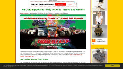 Camping Weekend Family Tickets