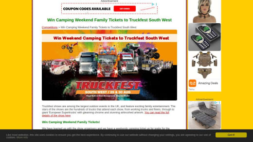 Family Camping Weekend Ticket