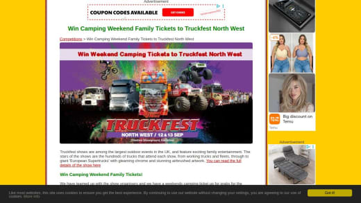 Family Camping Ticket