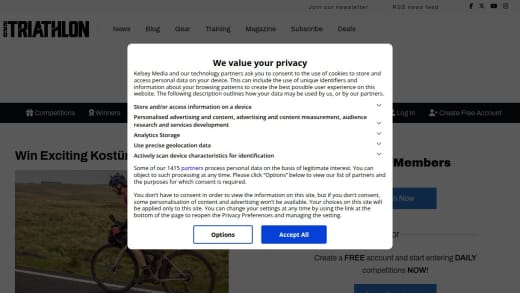 Kostüme Cycling Apparel Set