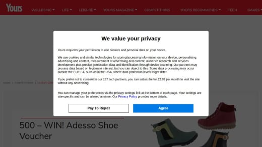 Adesso Shoes Voucher