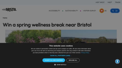 Spring Wellness Break For Two Near Bristol
