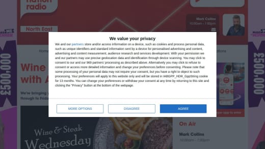 Meal Voucher for Steak and Wine