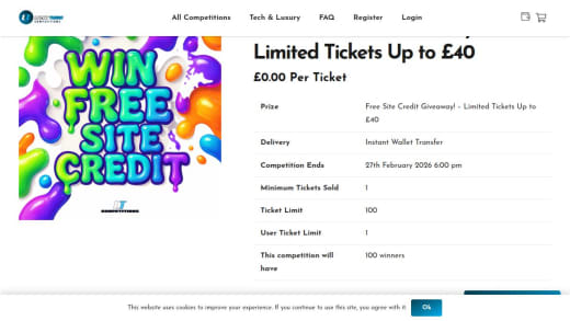 Site Credit Giveaway