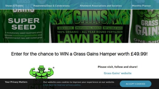 Lawn Care Hamper From Grass Gains