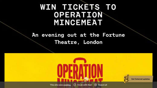 Premium Tickets To Operation Mincemeat