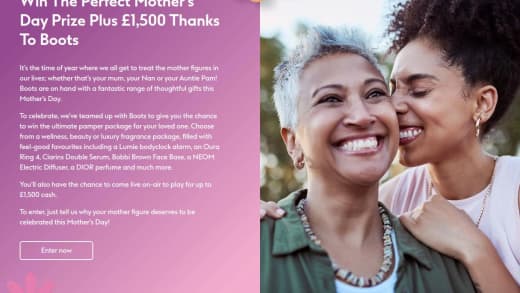 Mother's Day Pamper Package and Cash