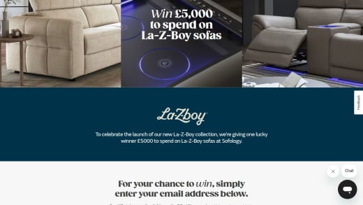 La-Z-Boy Range Voucher At Sofology