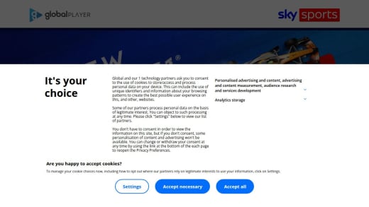 F1 Home Entertainment Setup