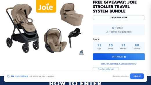 Joie Signature Finiti Flex Travel System Bundle