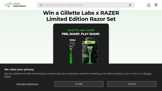 Gillette Labs Razer Limited Edition Razor Set