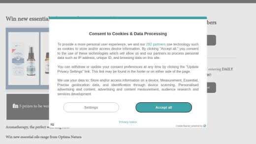 Optima Natura Essential Oils Range