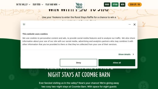 Two-Night Stay For Up To Eight People At Coombe Barn