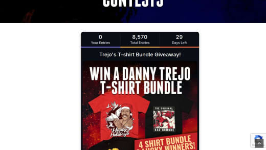 Trejo's Soul Collection Autographed Hat, T-shirt, and CD Bundle