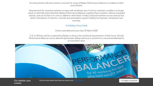Bag of Baileys Performance Balancer Voucher