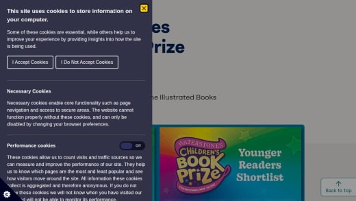 Waterstones Children's Book Prize Shortlist Selection