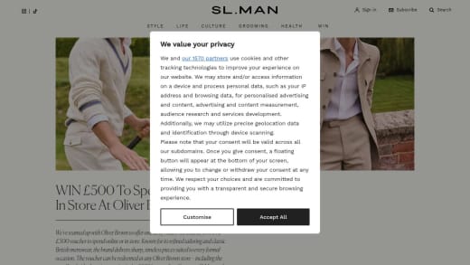 Oliver Brown Spending Voucher